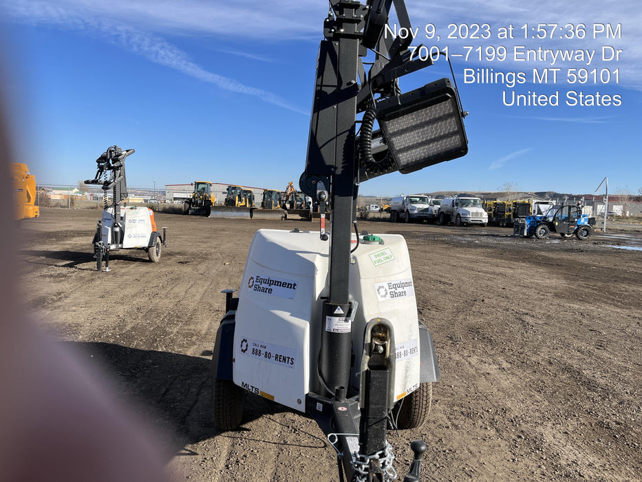 2023 Generac MLT2 Diesel, Flex Switch 120V Input, Powerzone Controller, (4) 320W LED Lights, 4kW Generator, 39.9 Gal Fuel Tank, 2" Ball, T3