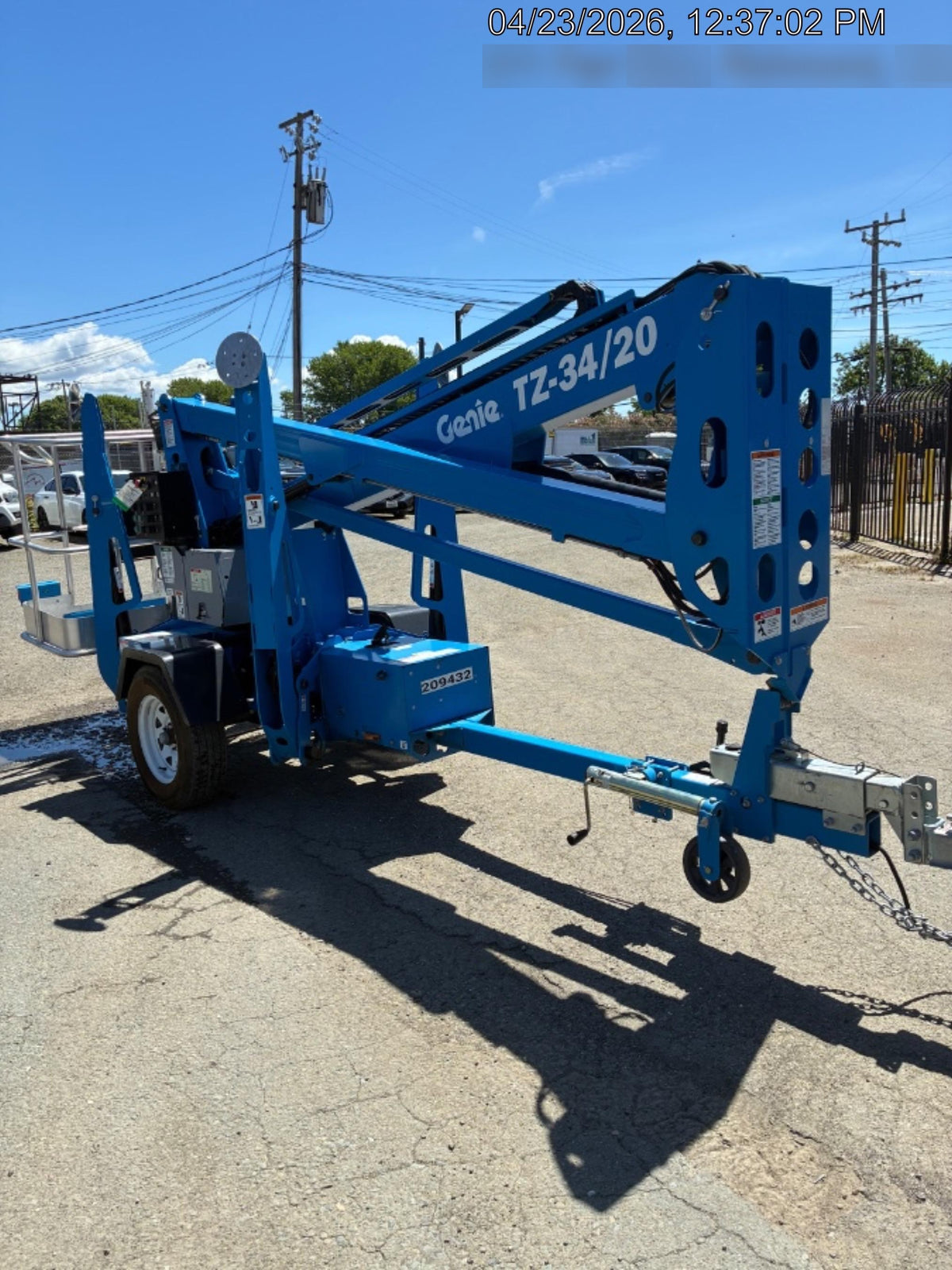 2022 GENIE TZ-34 DC