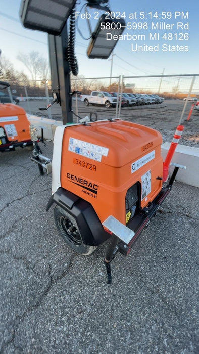 2023 Generac MLT2 Diesel, Flex Switch 120V Input, Powerzone Controller, (4) 320W LED Lights, 4kW Generator, 39.9 Gal Fuel Tank, 2" Ball, T3