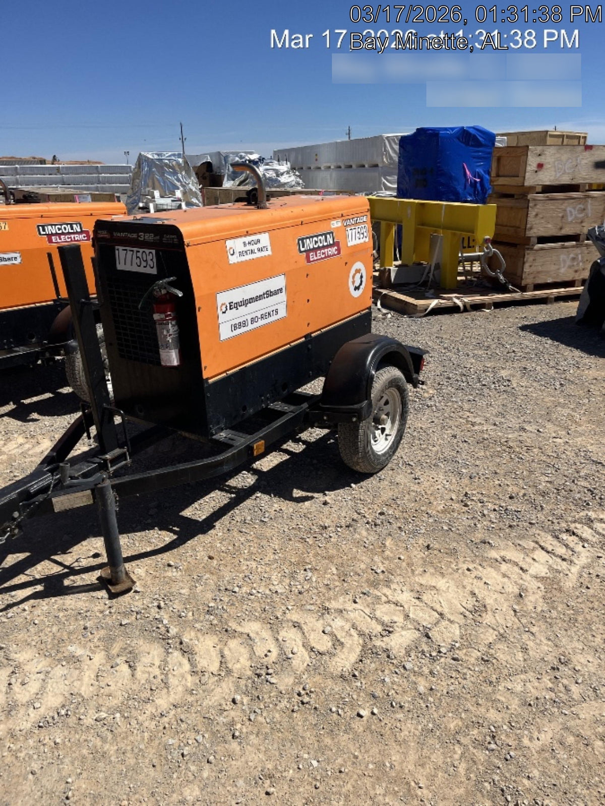 2021 Lincoln Electric Vantage 322 VANTAGE 322 READY-PAK 3