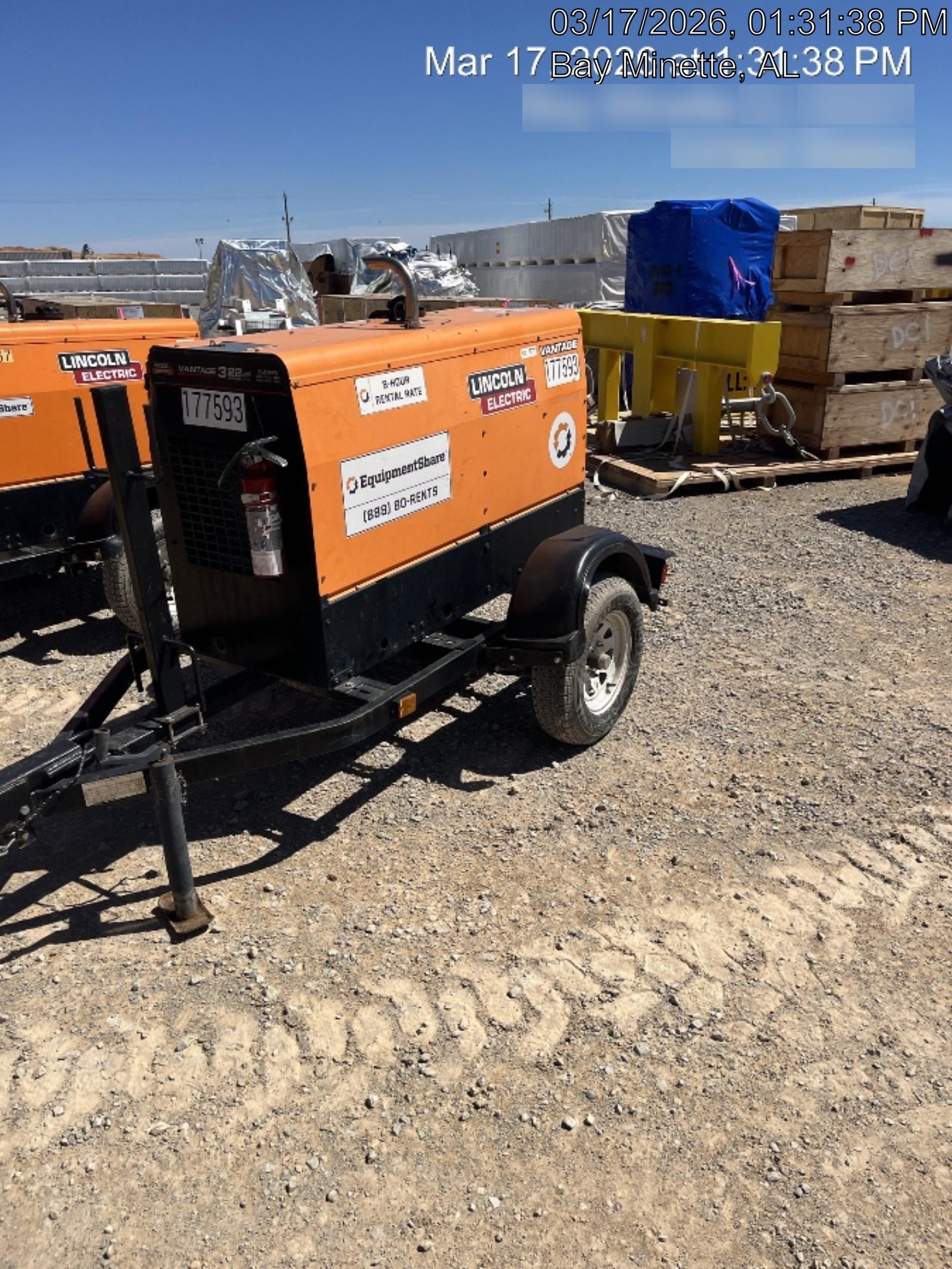 2021 Lincoln Electric Vantage 322 VANTAGE 322 READY-PAK 3