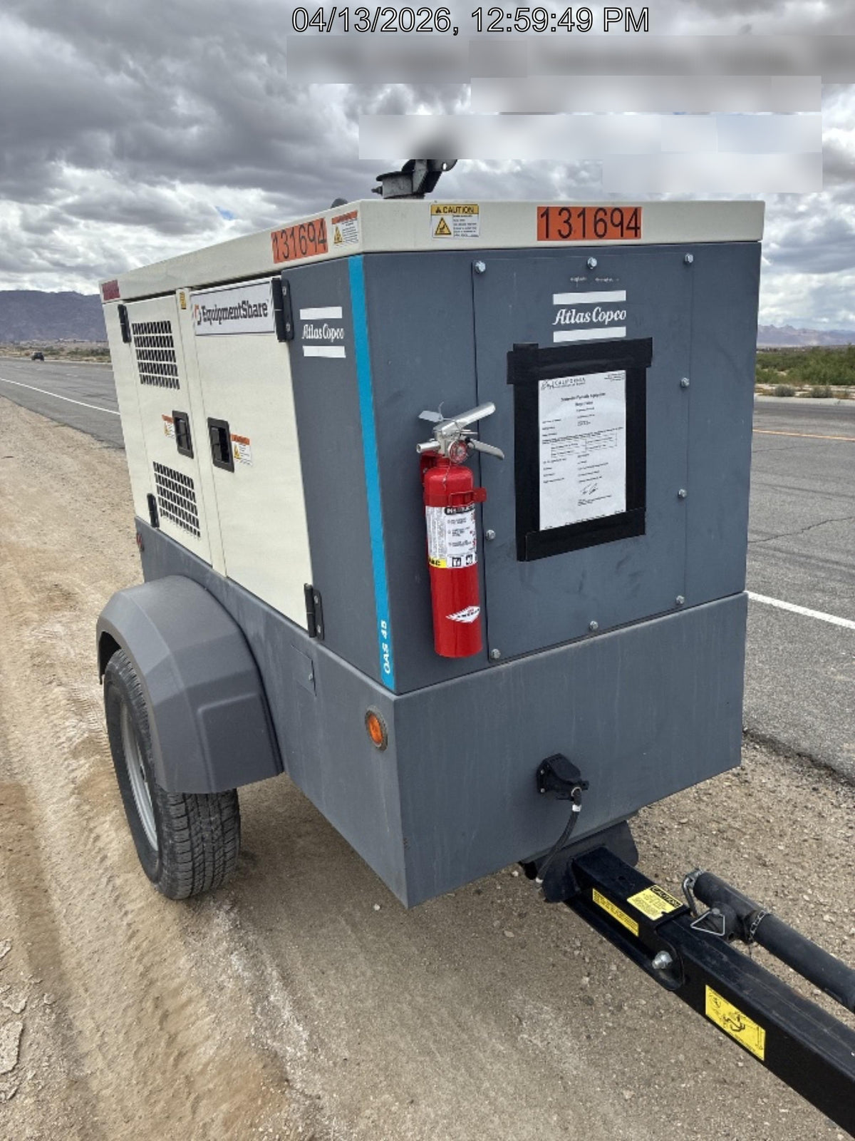 2021 ATLAS COPCO QAS45