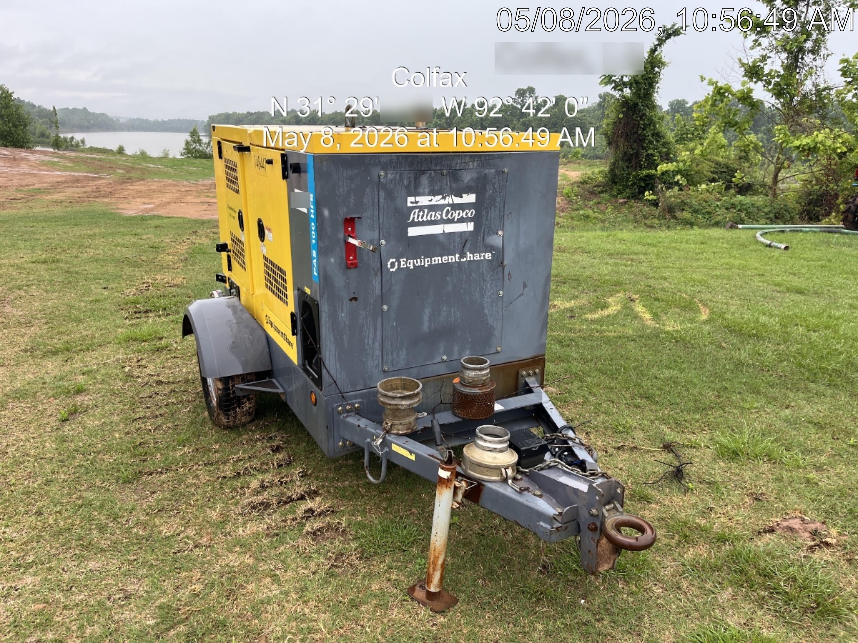 2021 ATLAS COPCO PAS 100 HF CS Enclosed