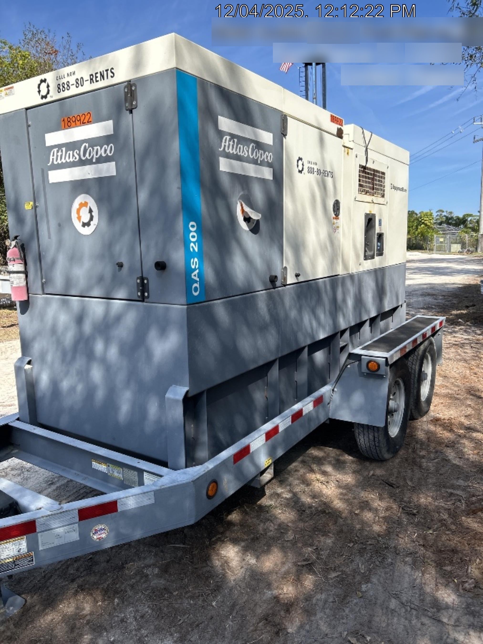 2021 ATLAS COPCO QAS200