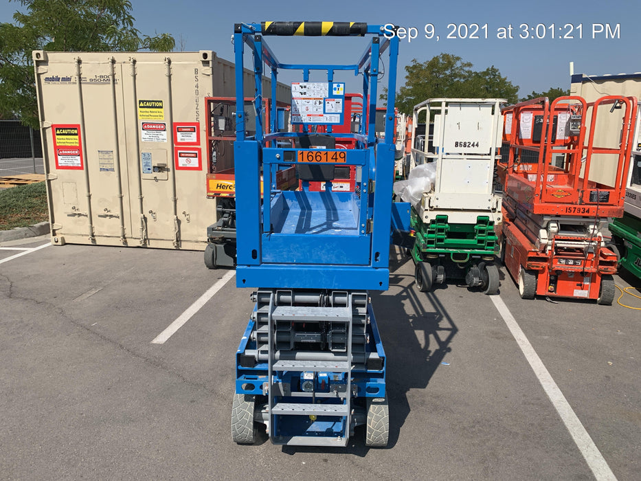 2021 Genie GS-1932 Electric Drive, Sld NM Tires, DBcns, EST