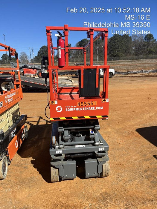 2024 Skyjack SJ3219 Electric Drive, Sld NM Tires, DBcns, RFRails, Power to Platform, T3 + Access Control