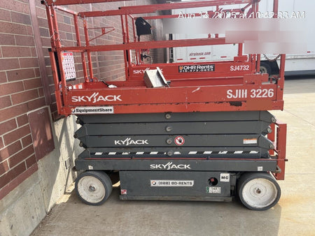 2018 Skyjack SJIII-3226 Standard Rental Specs