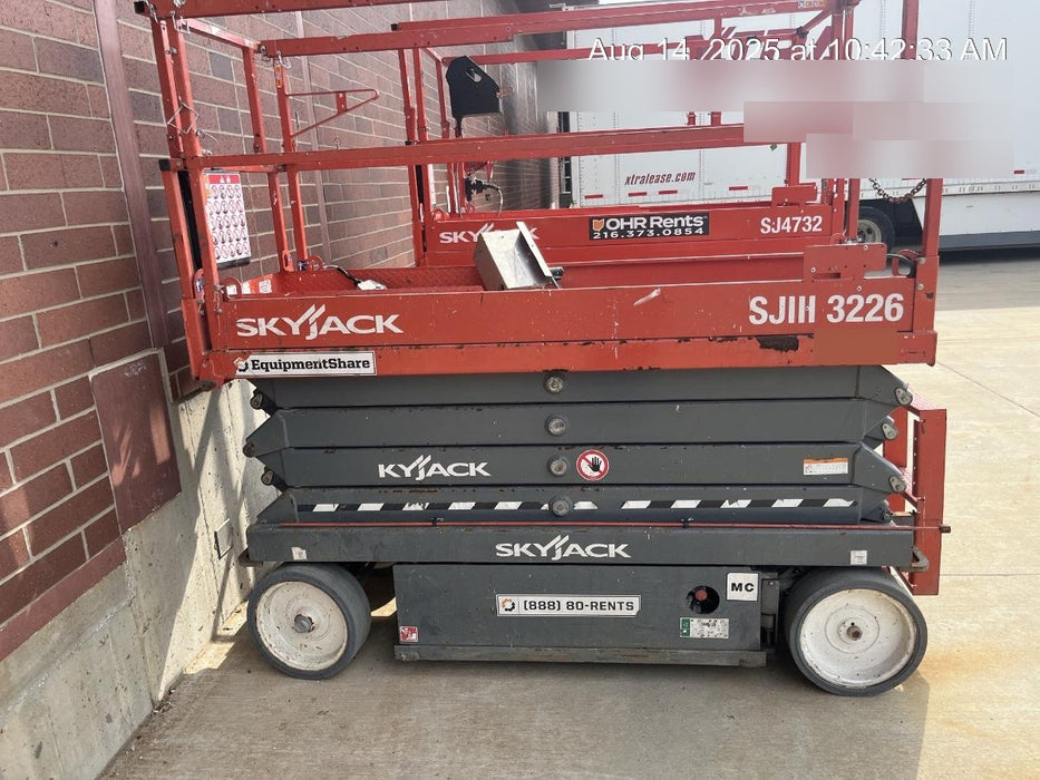 2018 Skyjack SJIII-3226 Standard Rental Specs