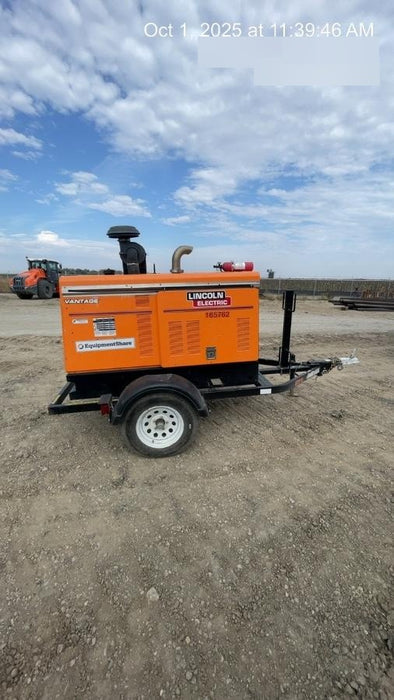 2021 Lincoln Electric Vantage 549X Ready Pak 3, ORANGE (includes trailer, cable rack, fender light kit)