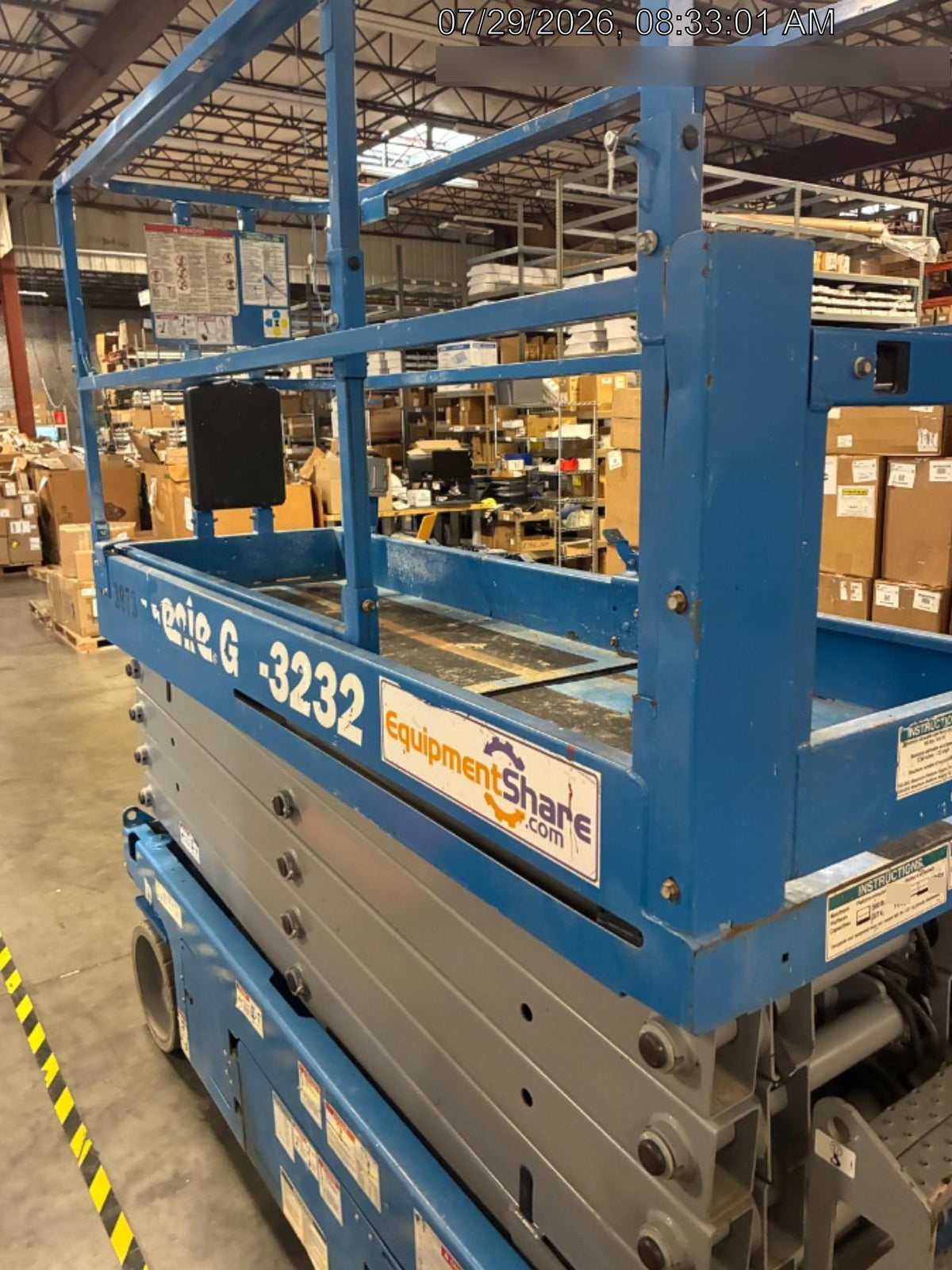 2017 Genie GS-3232 Genie GS3232 Scissor Lift