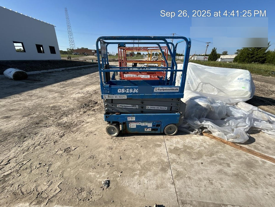 2019 Genie GS-1930 Genie GS-1930 Scissor Lift w/Standard Options