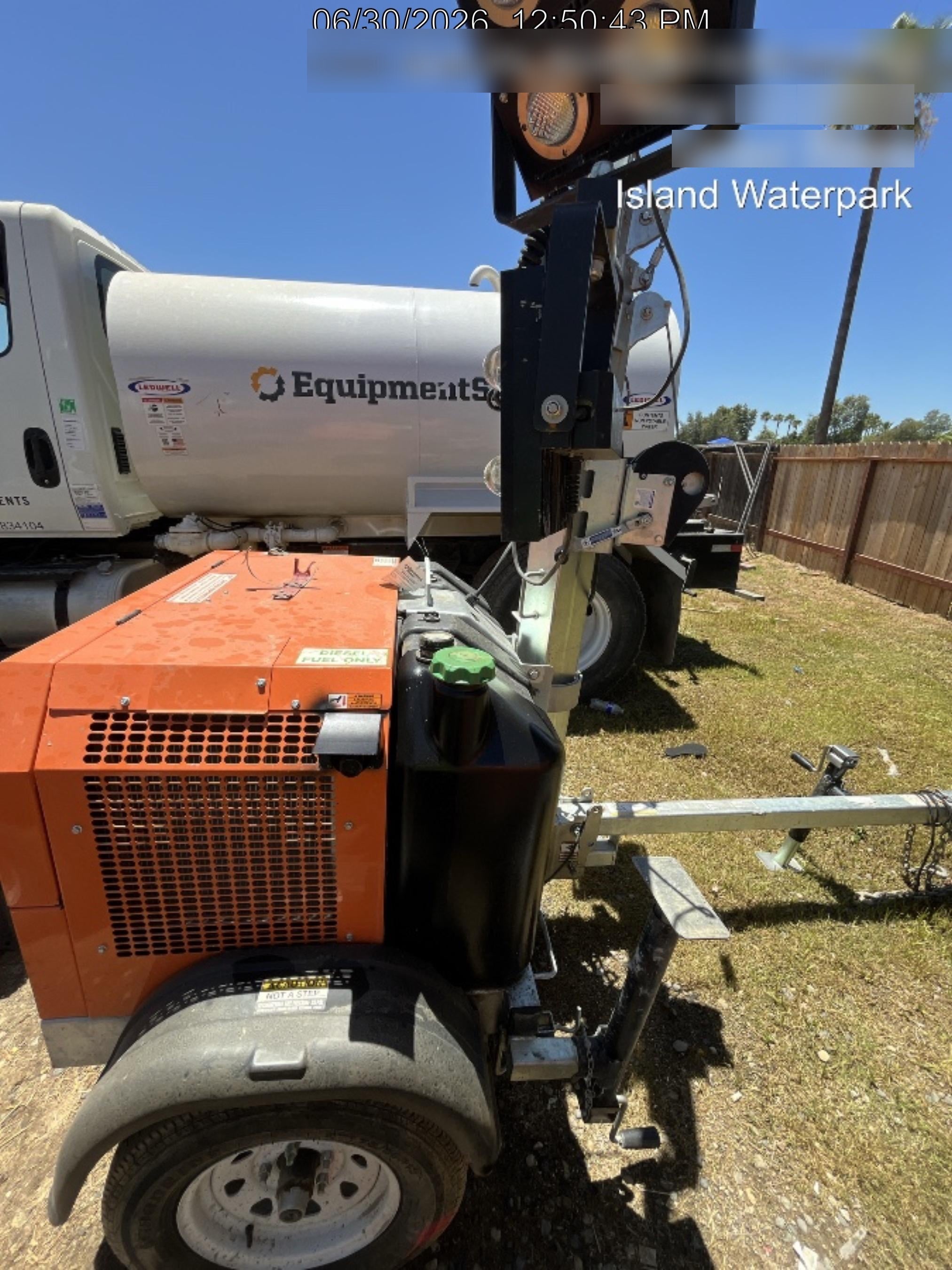 2024 Wanco WLTT-4MM4K Diesel, Deep Sea Controller, Shore Power Plug, Auto Start, (4) 350W LED Floodlights, 4kW Generator, 60 Gal Fuel Tank, 2" Ball, T3
