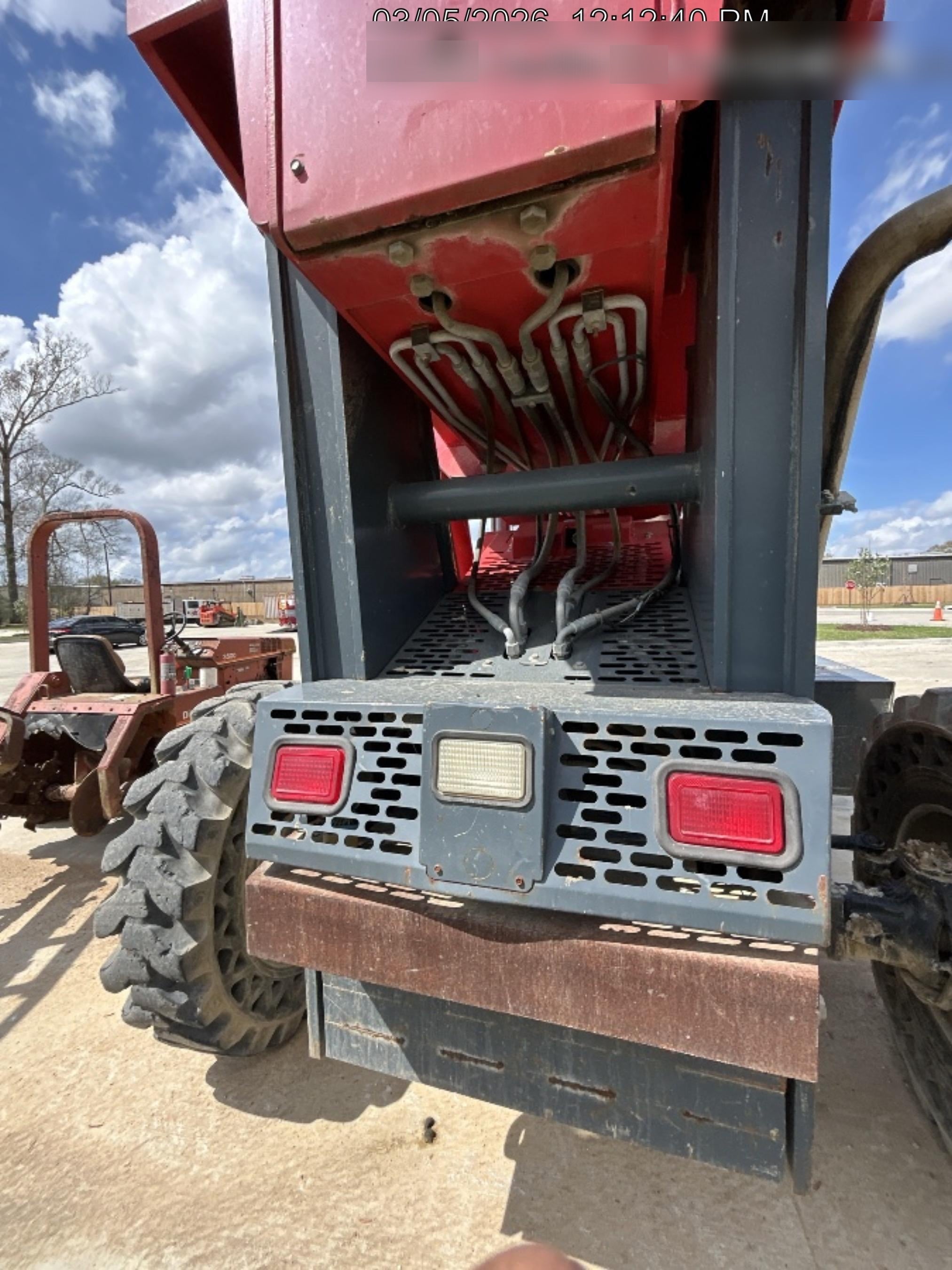 2018 Manitou MTA8044 MTA 8044 - 74 HP T4, Canopy, Worklights/Strobe, Beacon, 66" Carriage, 48" Forks, Solid Tires, Lift Hook, Aux Hydraulics