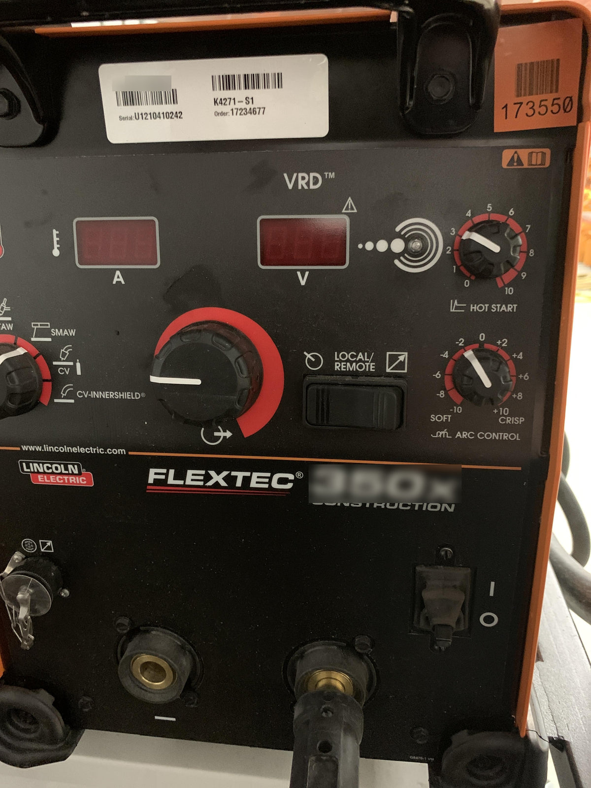 2021 LINCOLN ELECTRIC FLEXTEC 350X