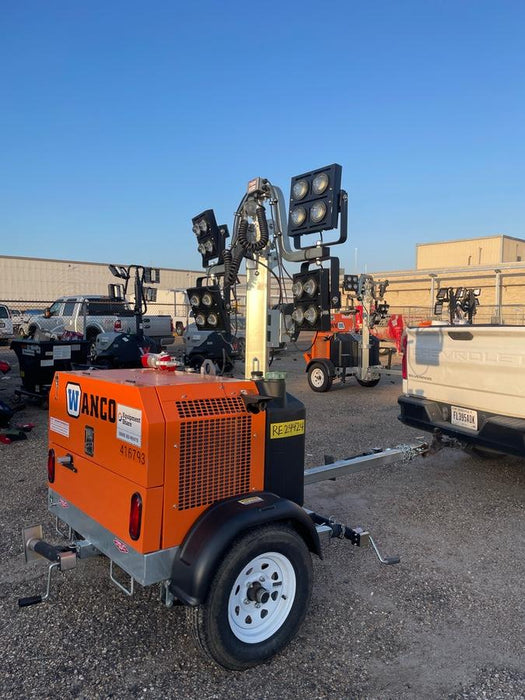 2024 Wanco WLTT-4MM4K Diesel, Deep Sea Controller, Shore Power Plug, Auto Start, (4) 350W LED Floodlights, 4kW Generator, 60 Gal Fuel Tank, 2" Ball, T3