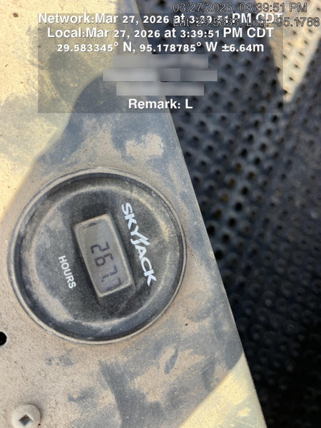 2019 Skyjack SJIII-3219 Standard Options