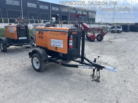 2021 Lincoln Electric Vantage 322 Vantage 322 Ready Pak 3 w/ Decals, ORANGE (includes trailer, cable rack, fender light kit) NO Telematics