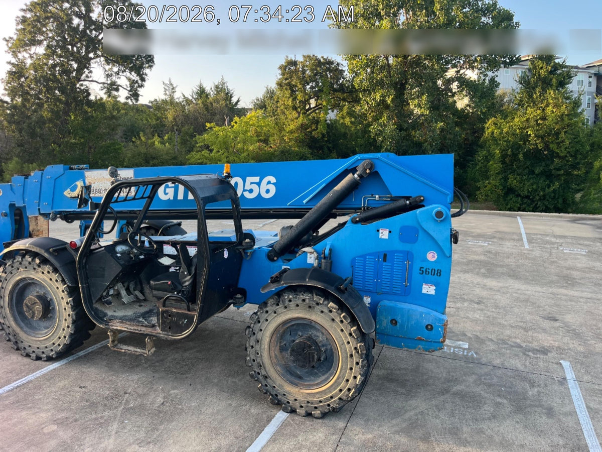 2017 Genie GTH-1056 Genie GTH1056, Solid Tires, 60" carriage, Light Kit, Open ROPS