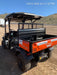 2022 Kubota RTV-X1140W-H Plastic Canopy, Windshield Acrylic Clear, LED Strobe Light, Wire Harness Kit, Back up Alarm