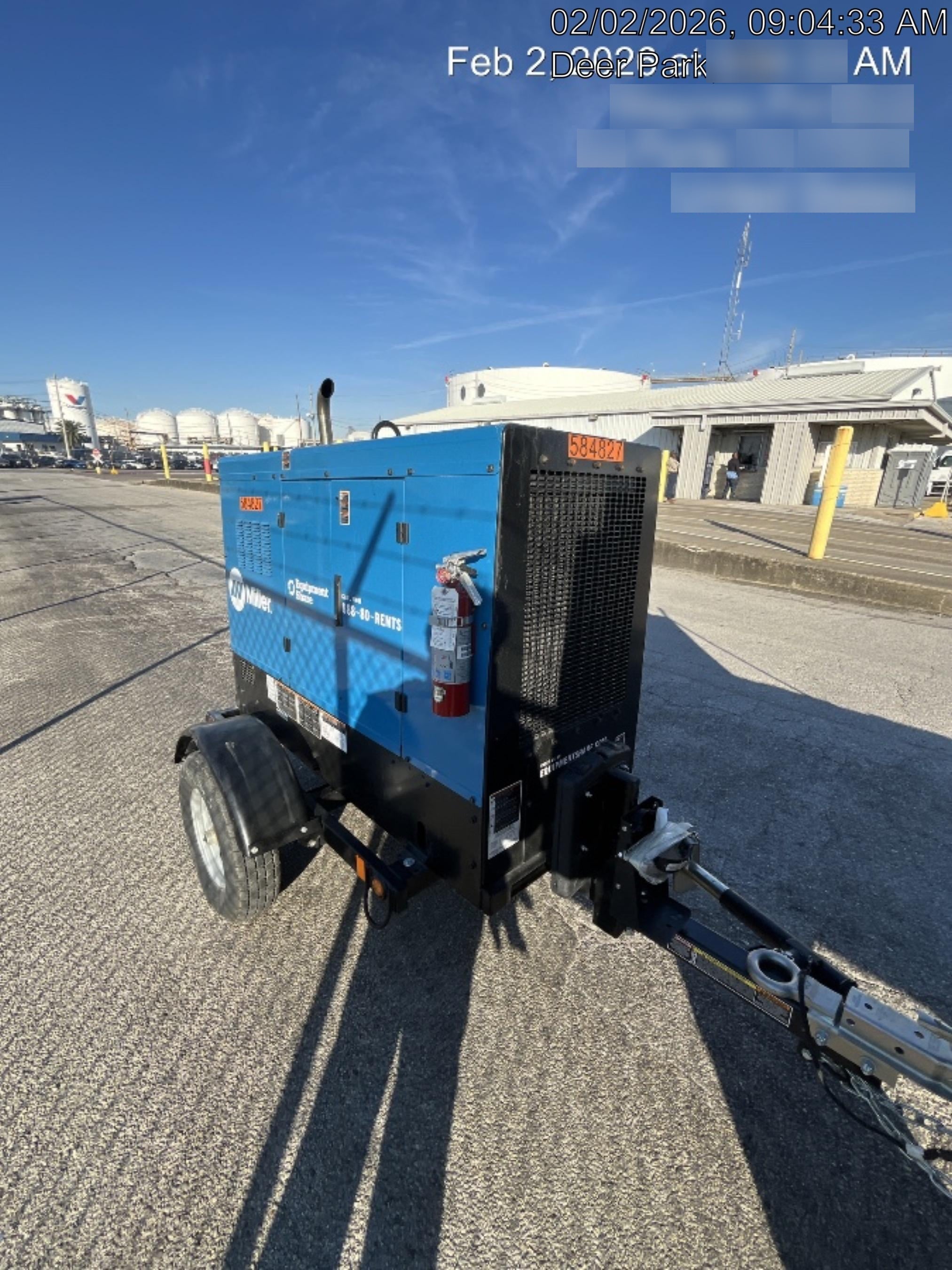 2025 MILLER ELECTRIC BIG BLUE 500