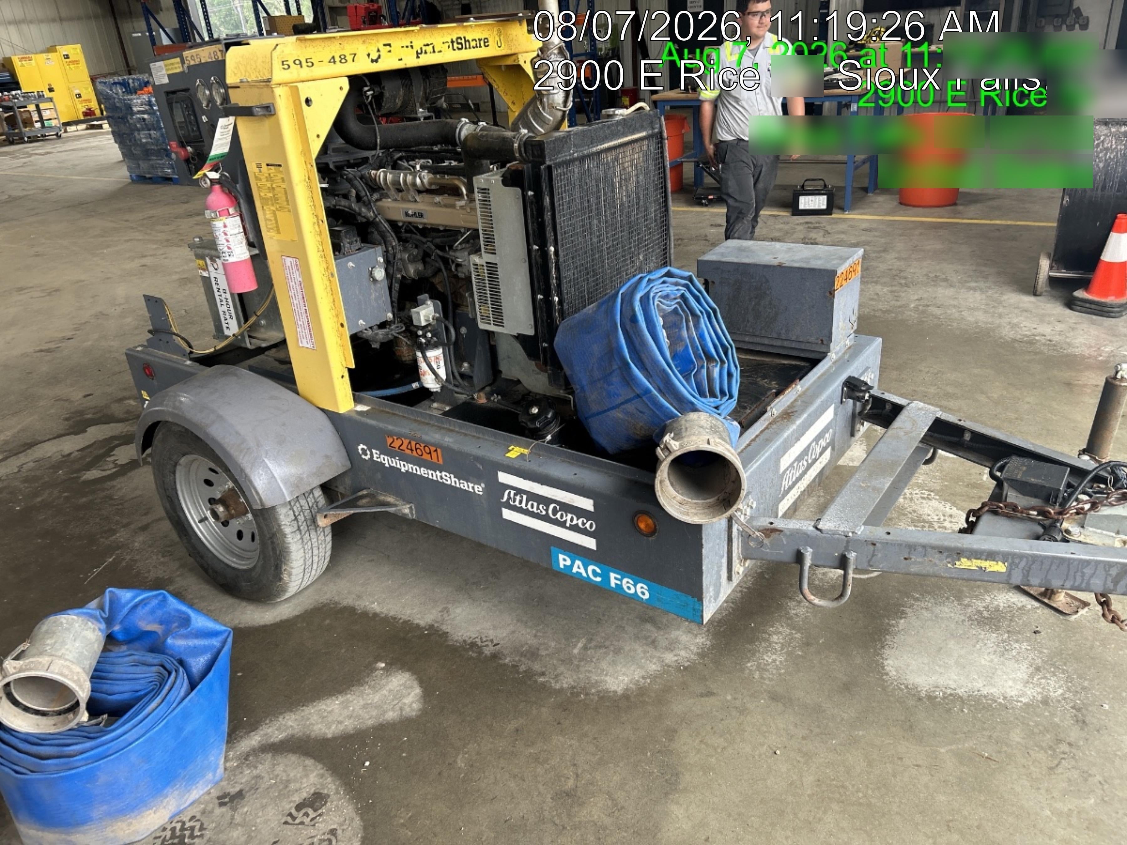 2022 ATLAS COPCO PAC F66 KD