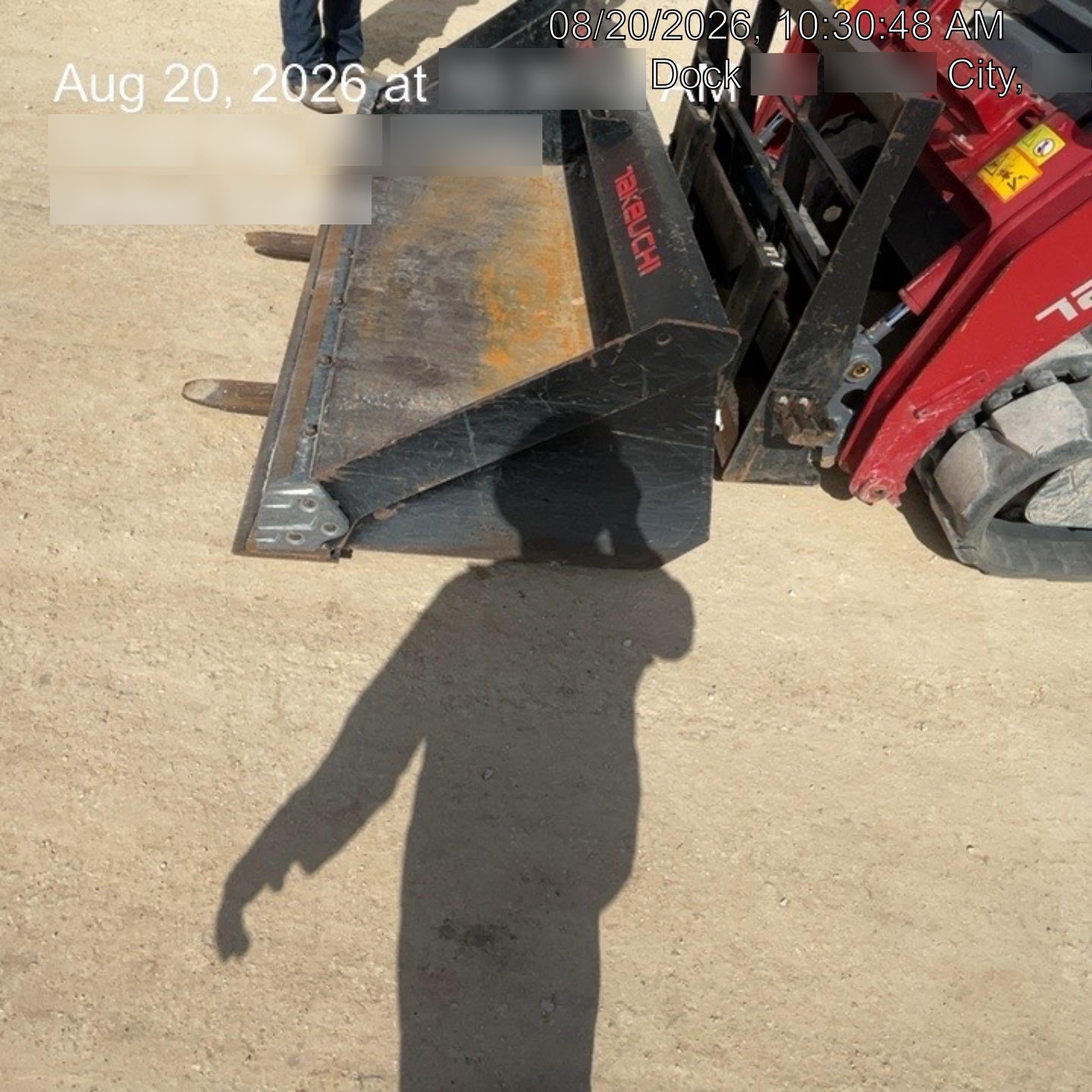 2020 EMKAY 48" Pallet Forks - Emkay