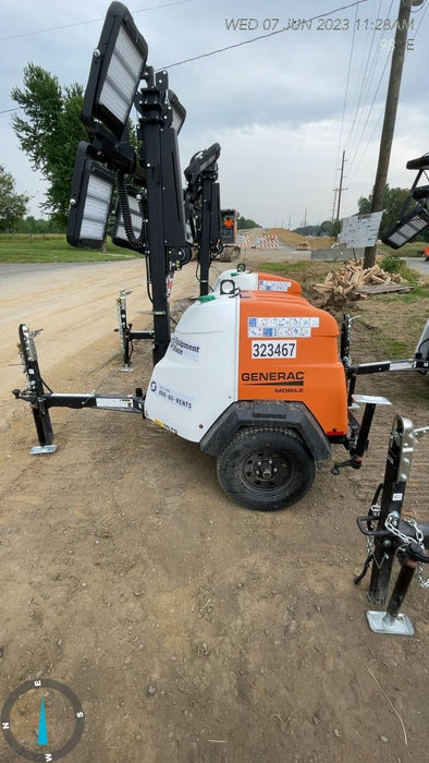 2023 Generac MLT2 Diesel, Flex Switch 120V Input, Powerzone Controller, (4) 320W LED Lights, 4kW Generator, 39.9 Gal Fuel Tank, 2" Ball, T3