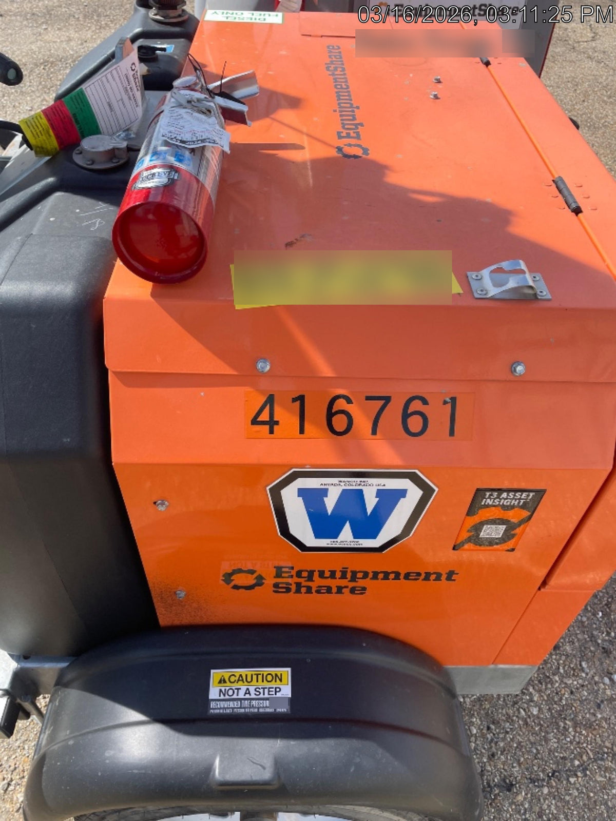 2024 Wanco WLTT-4MM4K Diesel, Deep Sea Controller, Shore Power Plug, Auto Start, (4) 350W LED Floodlights, 4kW Generator, 60 Gal Fuel Tank, 2" Ball, T3