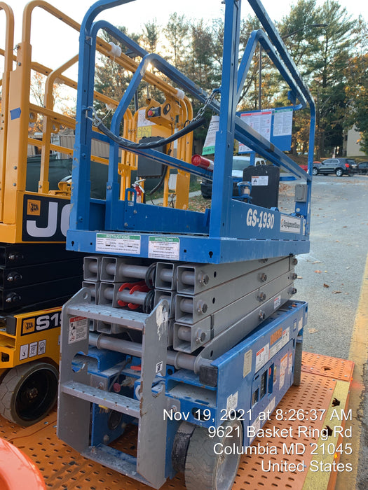 2020 Genie GS-1930 Fixed rails with chain entry gate - Pre A92.20