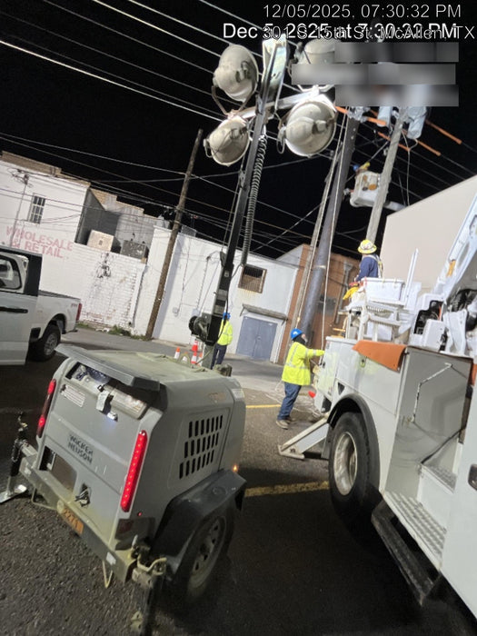 2019 Wacker Neuson LTV6L-MH Wacker Neuson LTV6L Mobile Light Tower w/Fuel Level Sensor Installed