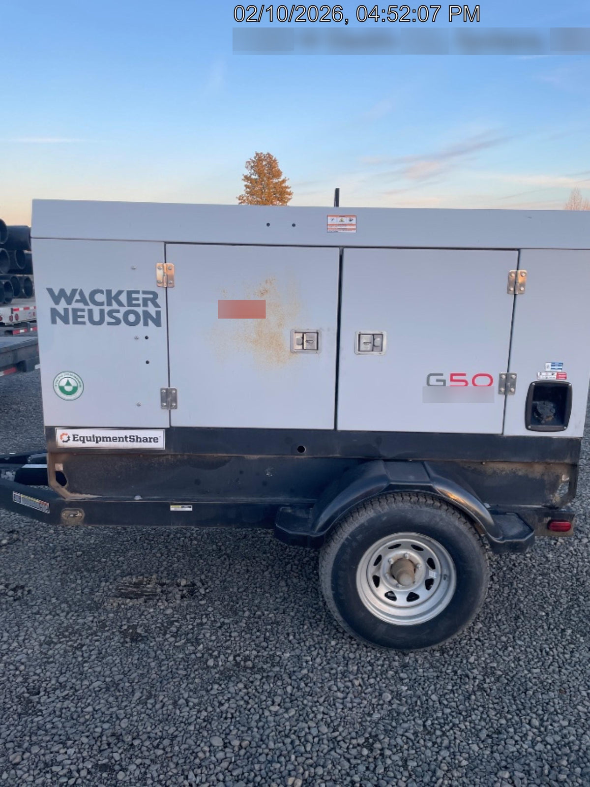 2020 WACKER NEUSON G50
