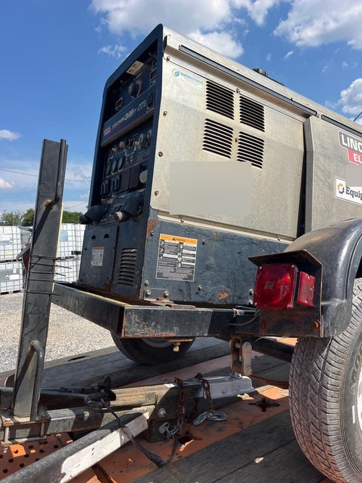 2019 Lincoln Electric Vantage 322 Welder Ready-Pak 3, Two wheel trailer, Fender and Light kit, Cable Rack