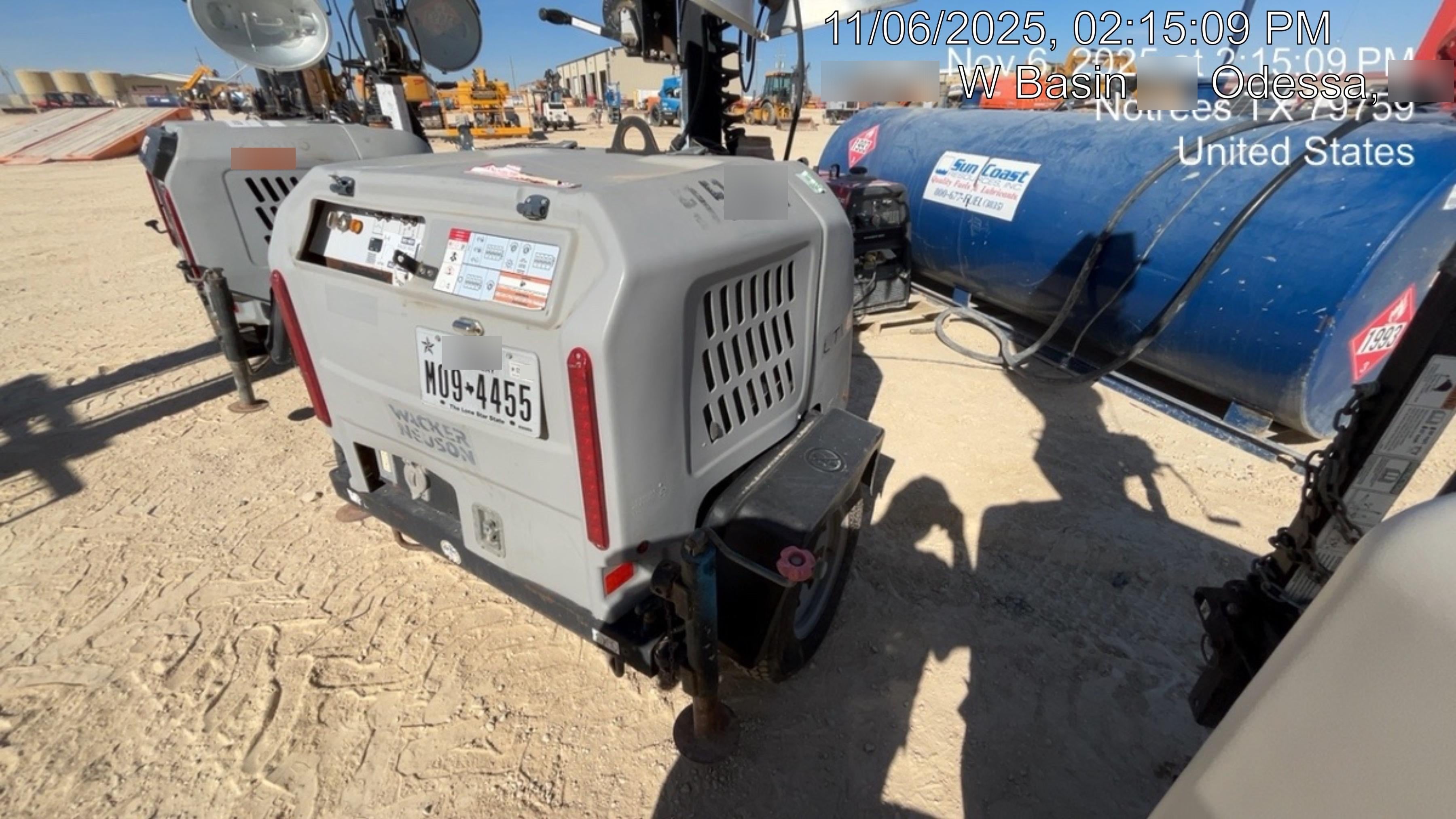 Wacker Neuson LTV6K-MH Wacker Neuson LTV6K Towable Light Tower