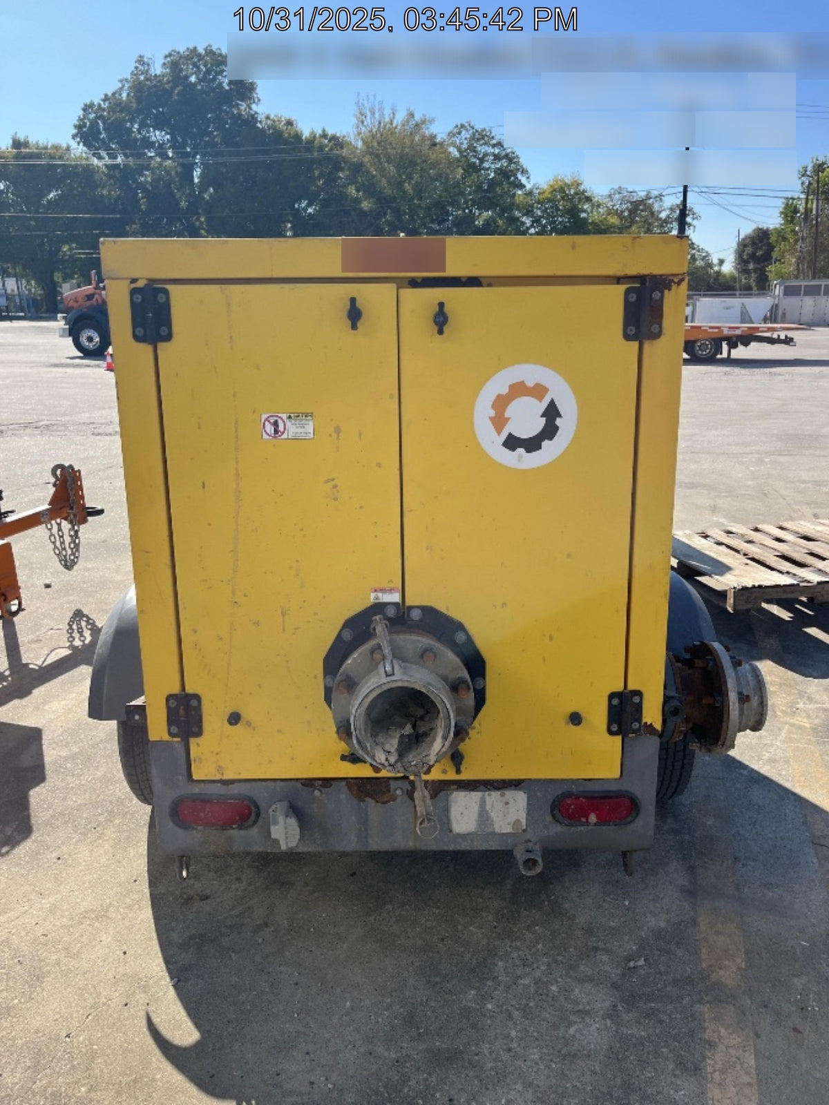 2020 ATLAS COPCO PAS 100 HF CS Enclosed