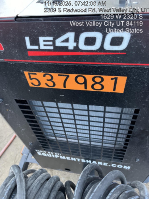 2025 LINCOLN ELECTRIC LE400