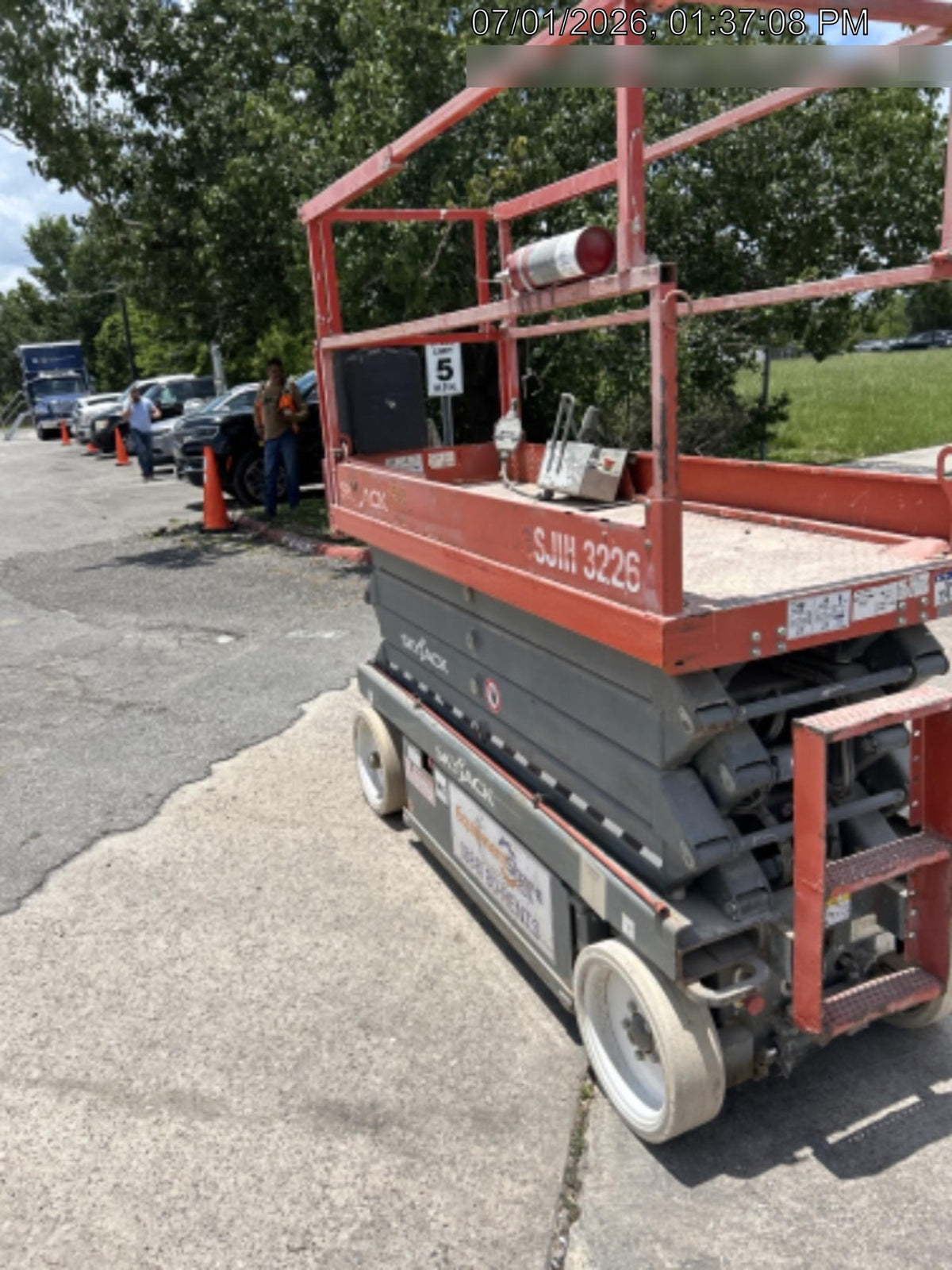 2016 Skyjack SJIII-3226 Standard Options