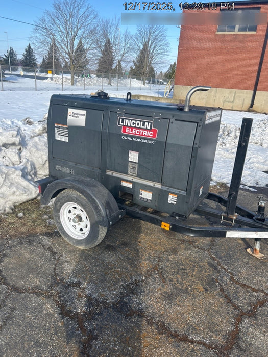 2024 Lincoln Electric Dual Maverick 200/200X Ready Pak 3, Includes Trailer, Cable Rack, Fender Light Kit K4382-1-RP3