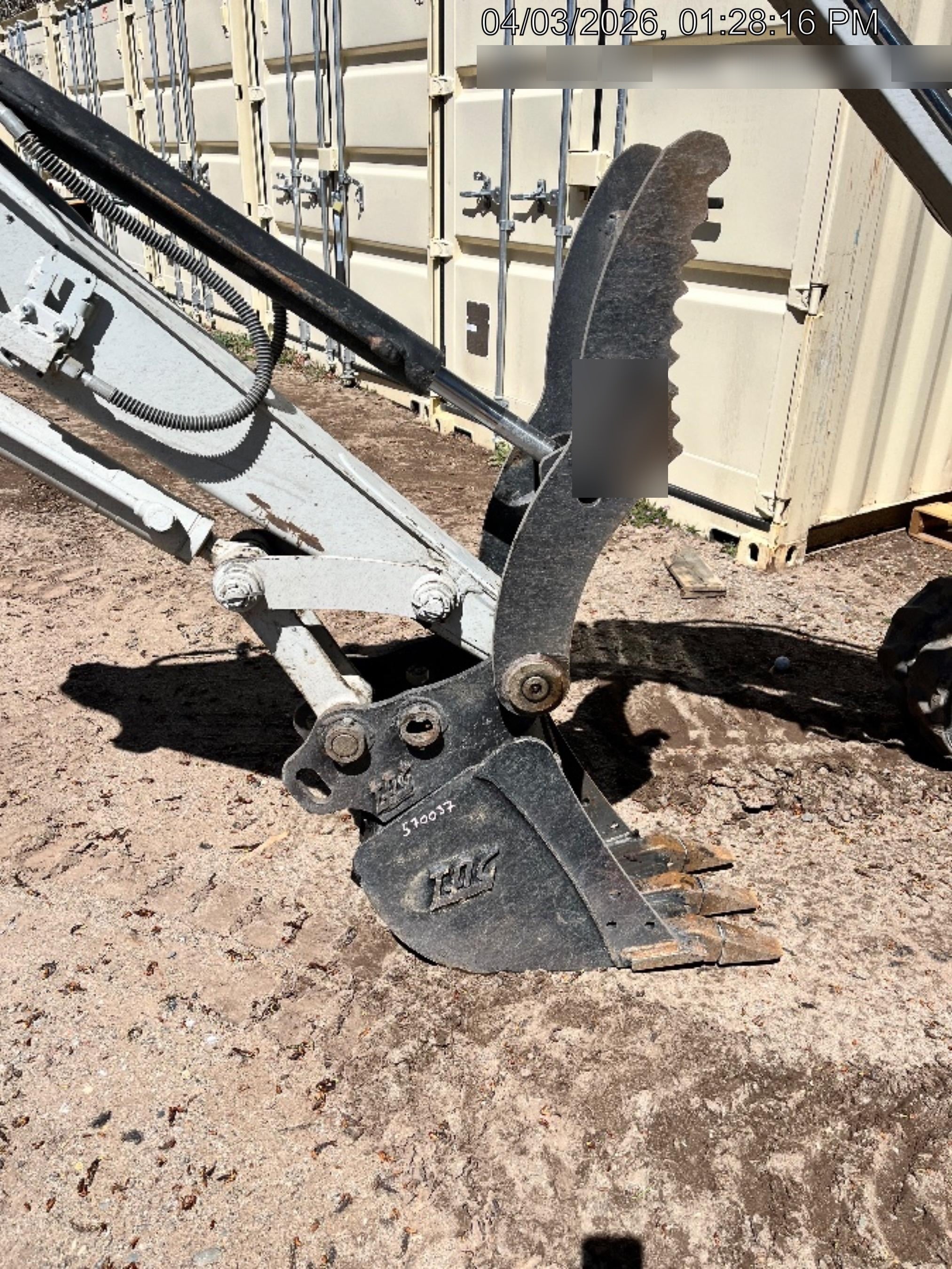 2025 TAG MANUFACTURING 12" HD Bucket, Mini Excavator - Tag