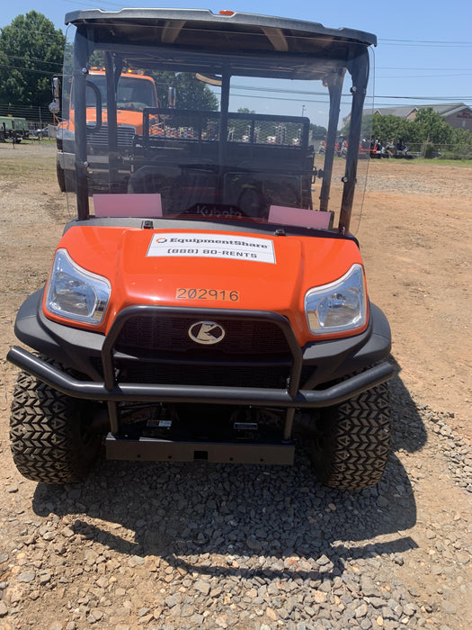 2022 Kubota RTV-X1140W-H Plastic Canopy, Windshield Acrylic Clear, LED Strobe Light, Wire Harness Kit, Back up Alarm