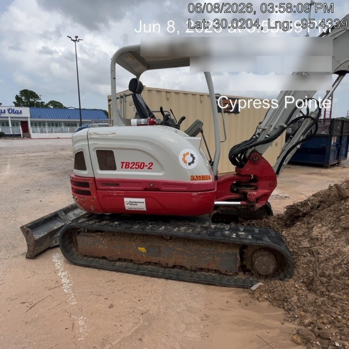 2023 TAKEUCHI TB250-2R