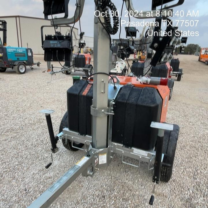 2024 Wanco WLTT-4MM4K Diesel, Deep Sea Controller, Shore Power Plug, Auto Start, (4) 350W LED Floodlights, 4kW Generator, 60 Gal Fuel Tank, 2" Ball, T3