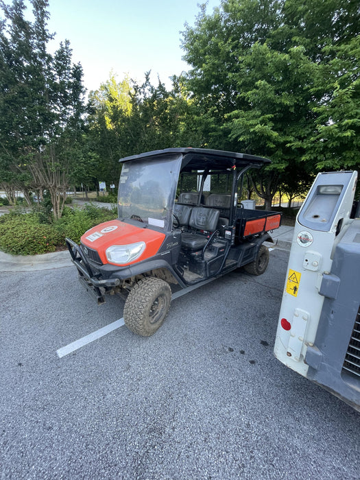 2021 Kubota RTV-X1140W-H Plastic Canopy, Windshield Acrylic Clear, LED Strobe Light, Wire Harness Kit, Back up Alarm