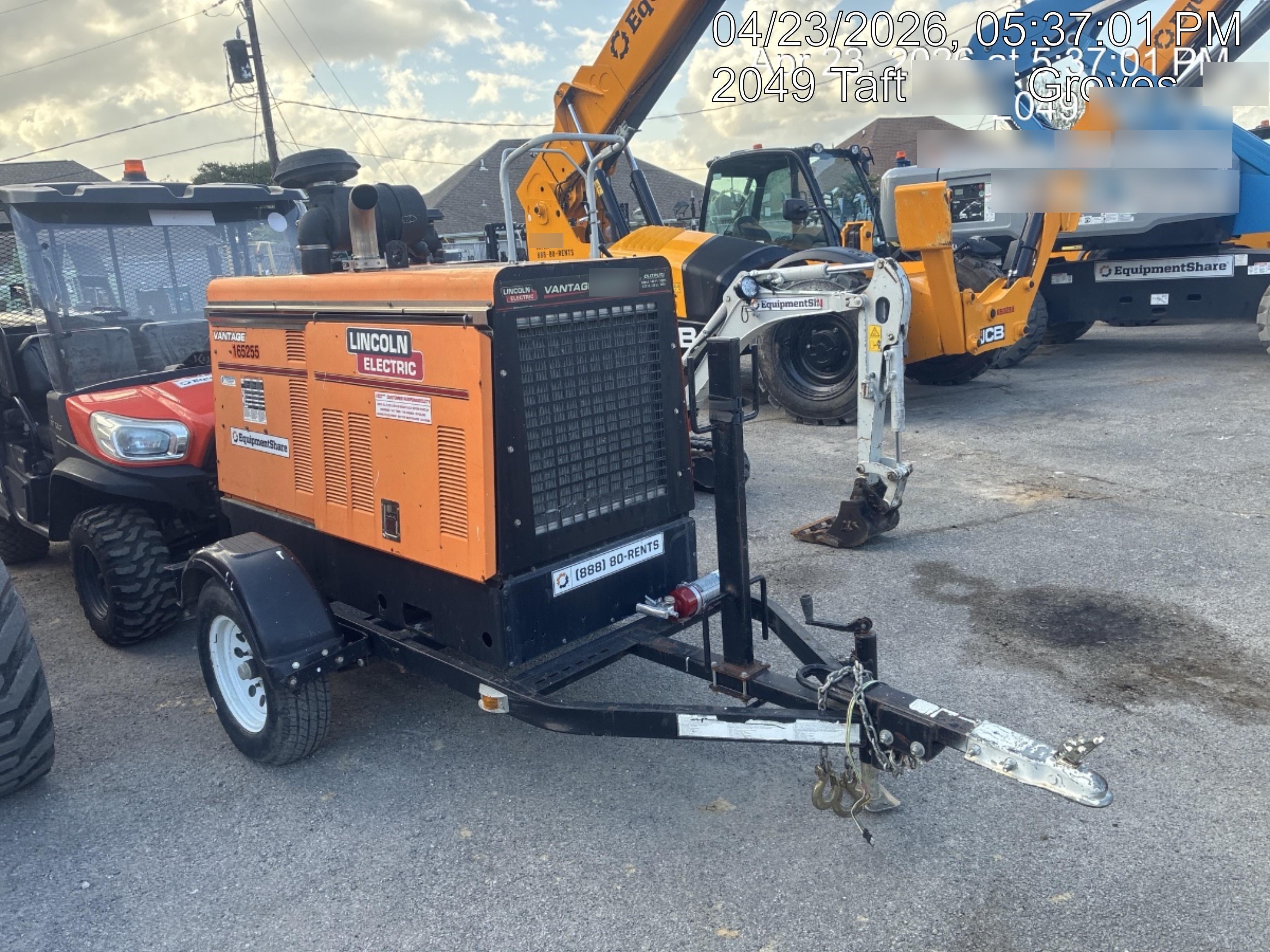 2021 Lincoln Electric Vantage 549X VANTAGE 549X READY-PAK 3 (EQUIPMENTSHARE)