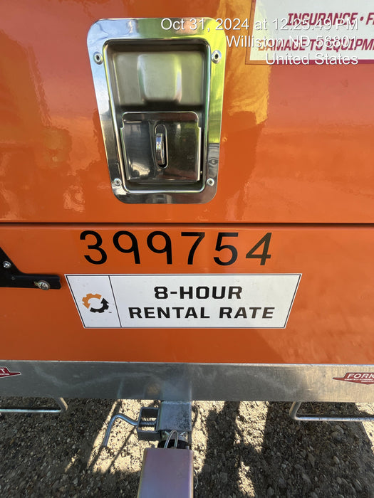 2024 Wanco WLTT-4MM4K Diesel, Deep Sea Controller, Shore Power Plug, Auto Start, (4) 350W LED Floodlights, 4kW Generator, 60 Gal Fuel Tank, 2" Ball, T3