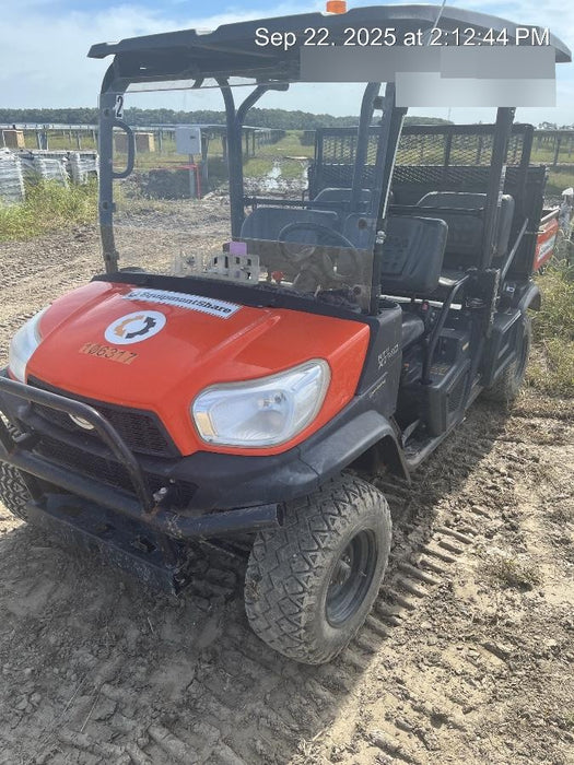 2020 Kubota RTV-X1140W-H Canopy, 4-Seater, Diesel, Windshield Acrylic Clear, Strobe Light, Backup Alarm