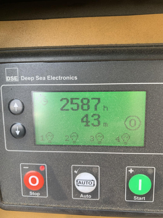 Allmand NLV3GR (4) LED Light Fixture 350W, 23' Vertical Mast, 3kW Prime, Towable, Deep Sea L401, Leveling Jacks, Yanmar T4F 5.8hp