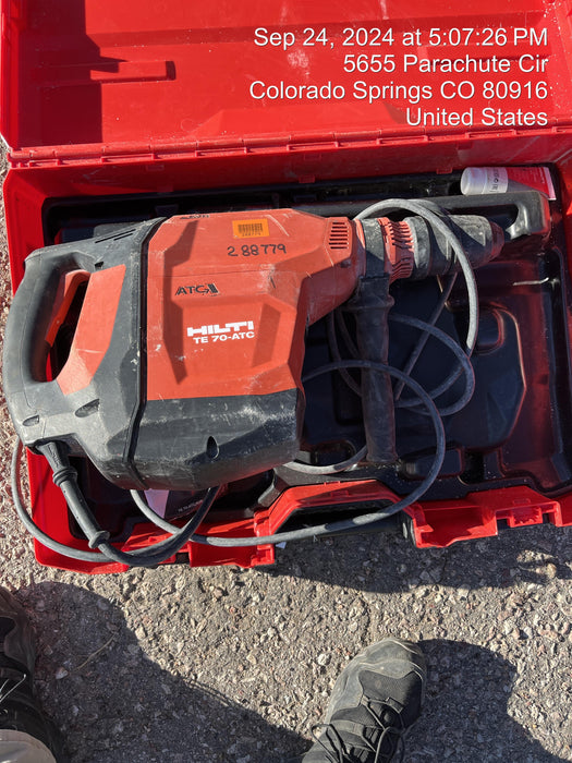 2023 HILTI TE 70-ATC/AVR