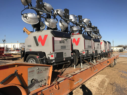2018 Wacker Neuson LTV6L-MH Wacker Neuson LTV6K Mobile Light Tower w/Fuel Level Sensor Installed