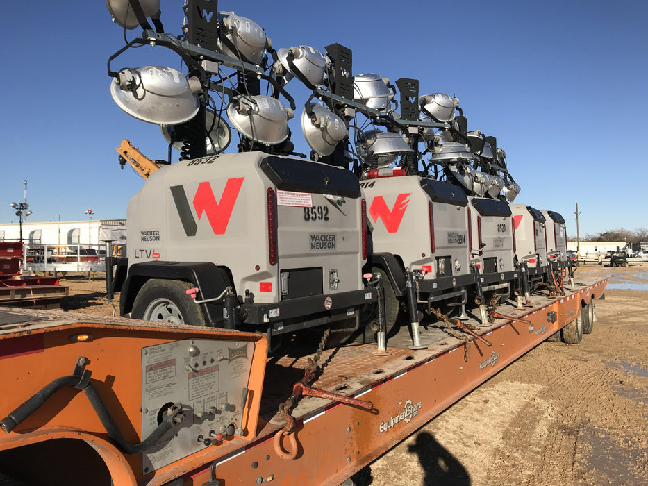 2018 Wacker Neuson LTV6L-MH Wacker Neuson LTV6K Mobile Light Tower w/Fuel Level Sensor Installed