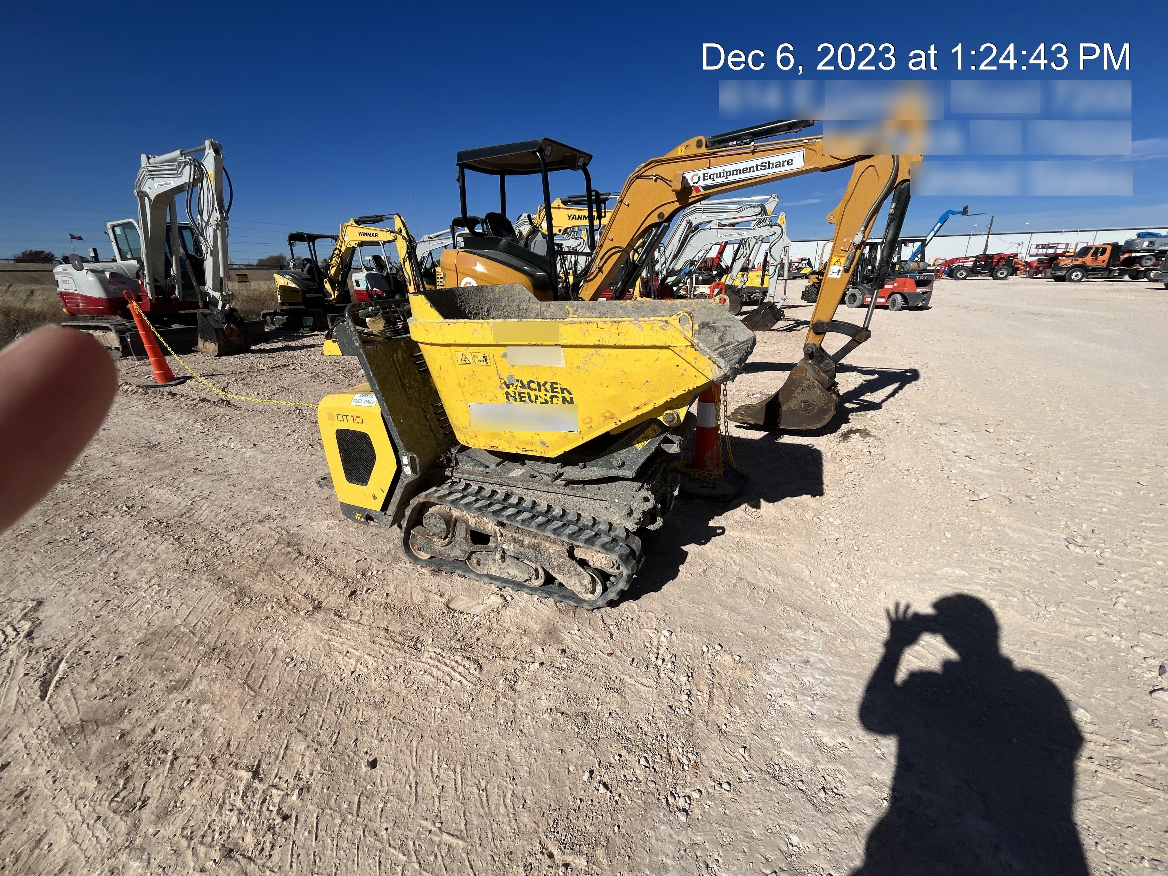 2019 WACKER NEUSON DT10